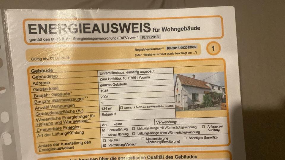 Einfamilienhaus Worms Vororte Südwest - 5 Zimmer, 112 m&sup2;, 259.000&euro; | Angebot:25517733