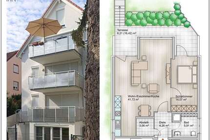 Wohnung Mannheim Almenhof - 2 Zimmer, 77 m&sup2;, 380.000&euro; | Angebot:26275973