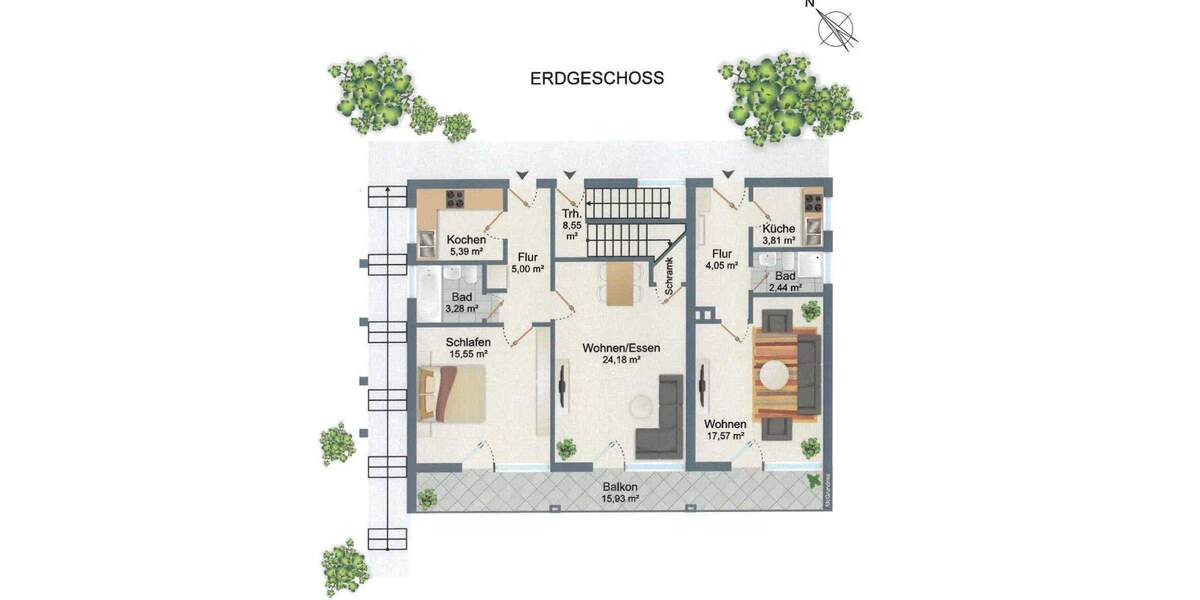 Mehrfamilienhaus, Wohnhaus Wald-Michelbach Michelbach - 8 Zimmer, 220 m&sup2;, 399.000&euro; | Angebot:25279055