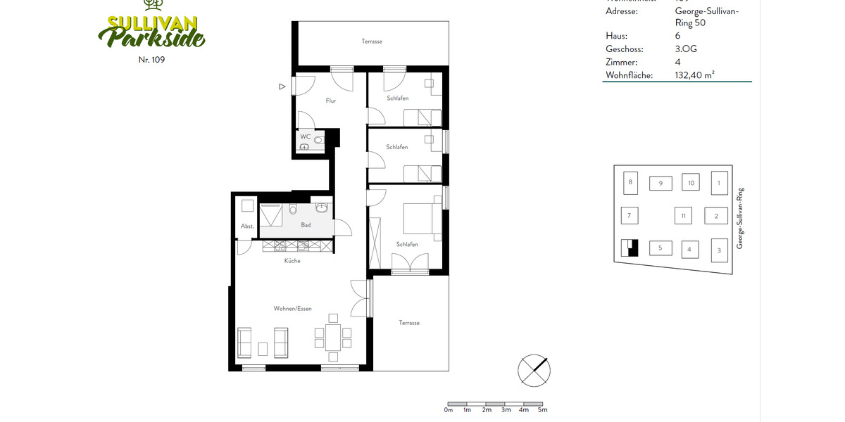 Einfamilienhaus Mannheim Käfertal - 4 Zimmer, 132 m&sup2;, 1.995&euro; | Angebot:26252287
