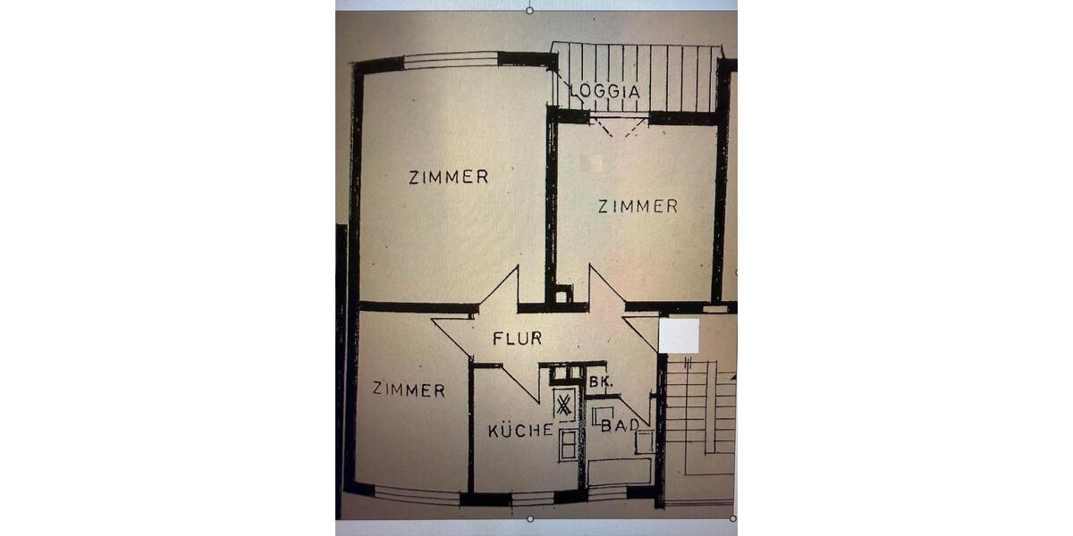 Etagenwohnung Ludwigshafen am Rhein Ludwigshafen-Oggersheim - 3 Zimmer, 66 m&sup2;, 842&euro; | Angebot:25225818
