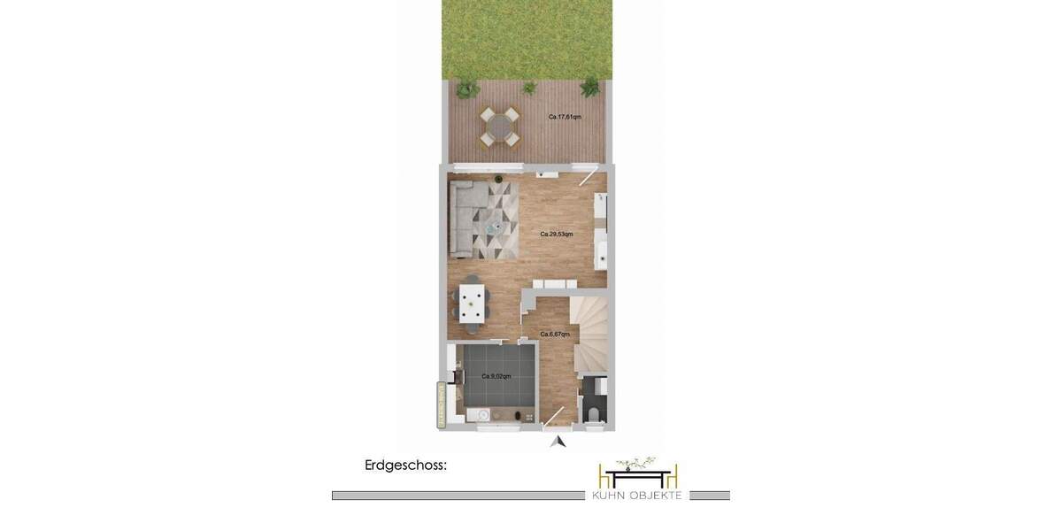 Reihenmittelhaus Mutterstadt - 5 Zimmer, 137 m&sup2;, 399.000&euro; | Angebot:25667079
