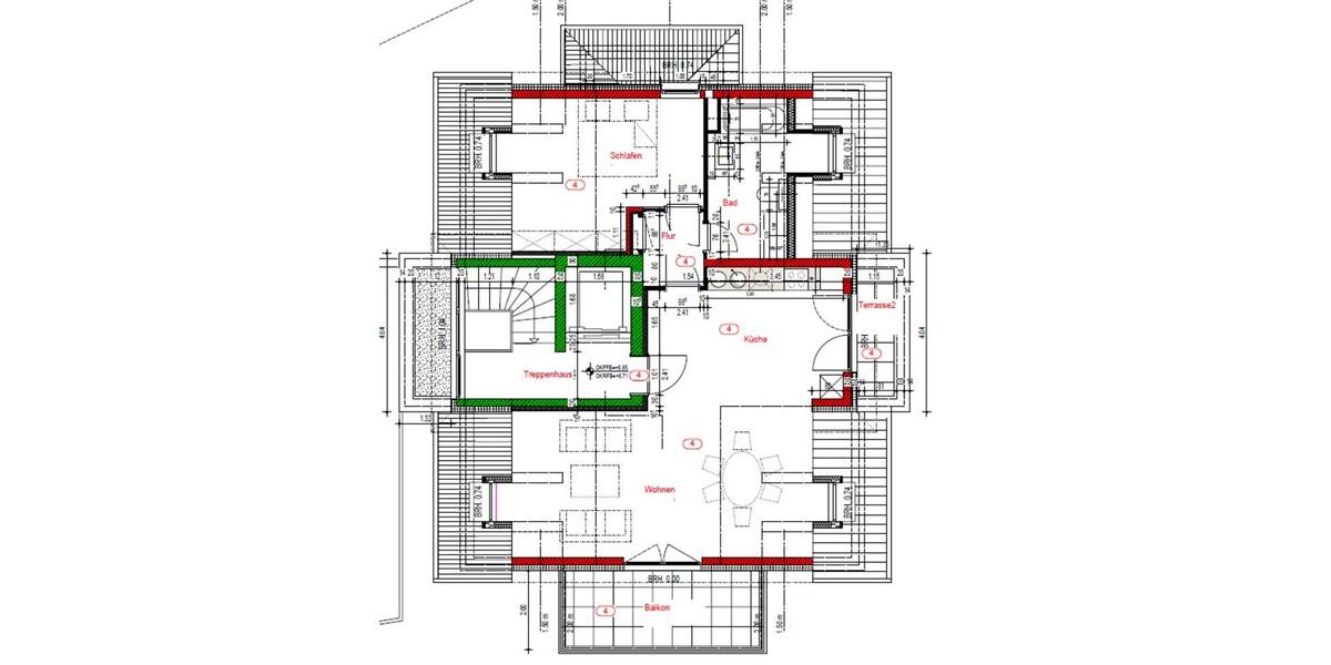 Dachgeschoßwohnung Heidelberg Neuenheim - 2 Zimmer, 75 m&sup2;, 1.875&euro; | Angebot:25881367