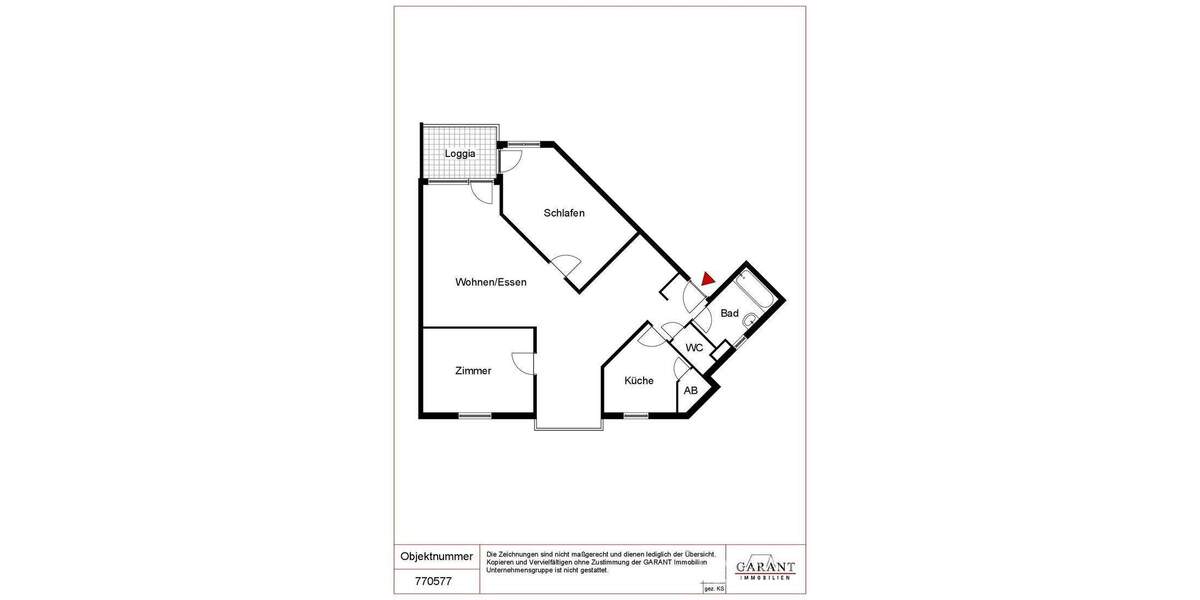 Etagenwohnung Mannheim Rheinau - 3 Zimmer, 93 m&sup2;, 259.000&euro; | Angebot:24858279