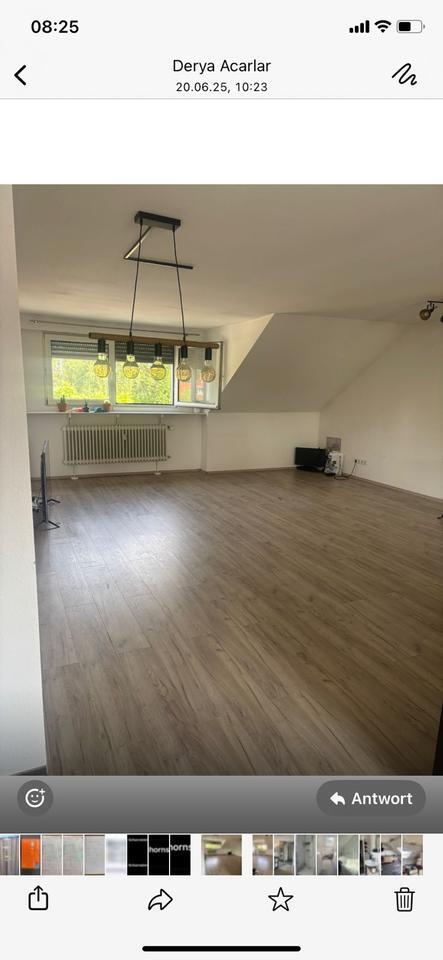 Dachgeschoßwohnung in Mannheim Waldhof zu vermieten
