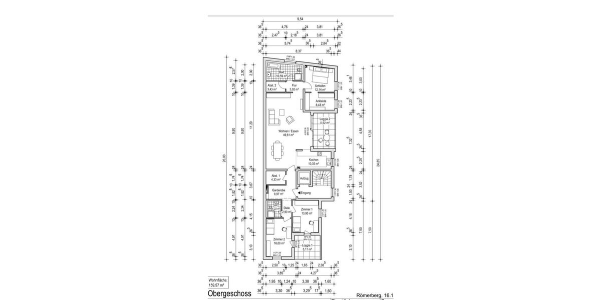 Etagenwohnung Sankt Leon-Rot Rot - 4 Zimmer, 160 m&sup2;, 595.000&euro; | Angebot:26169791