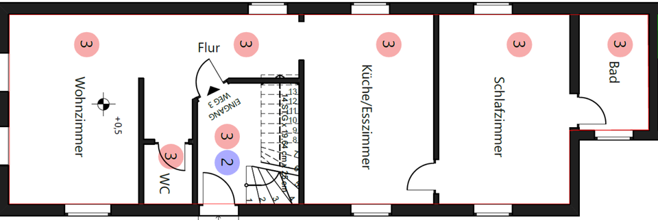 Mehrfamilienhaus, Wohnhaus Neustadt an der Weinstraße Duttweiler - 5 Zimmer, 134 m&sup2;, 299.900&euro; | Angebot:25186547