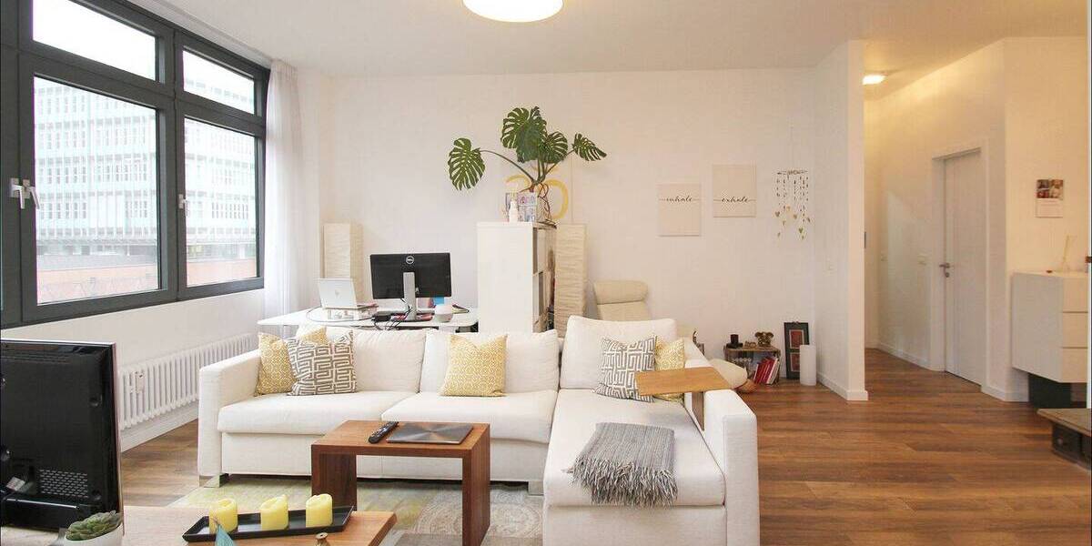 Etagenwohnung Mannheim / Innenstadt/Jungbusch Quadrate - 2 Zimmer, 87 m&sup2;, 1.190&euro; | Angebot:26910504