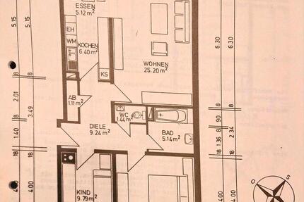 Wohnung Schwetzingen - 3 Zimmer, 83 m&sup2;, 1.000&euro; | Angebot:26267593