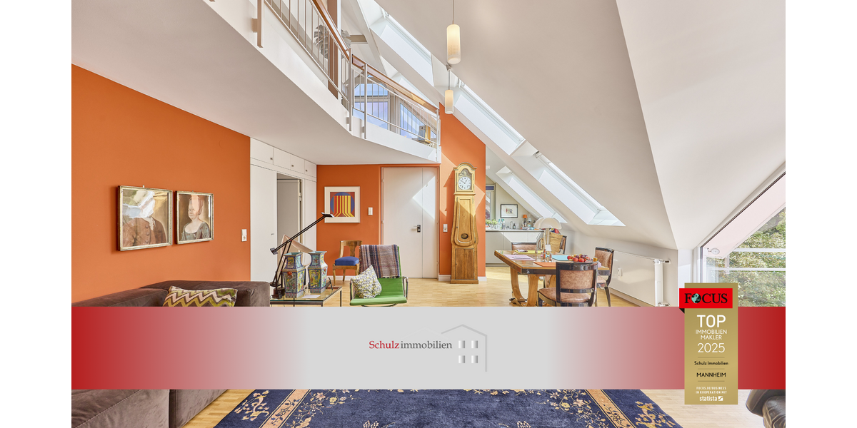 Etagenwohnung Ludwigshafen am Rhein Parkinsel - 4 Zimmer, 98 m&sup2;, 493.000&euro; | Angebot:24706966