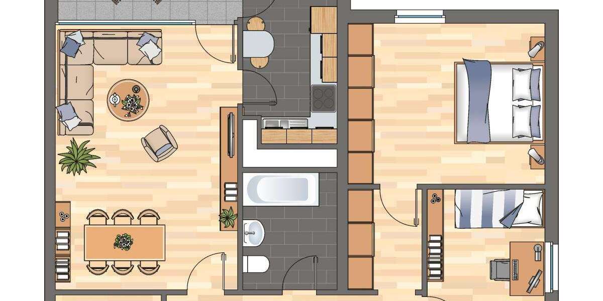 Etagenwohnung Neustadt an der Weinstraße - 3 Zimmer, 72 m&sup2;, 769&euro; | Angebot:25400031