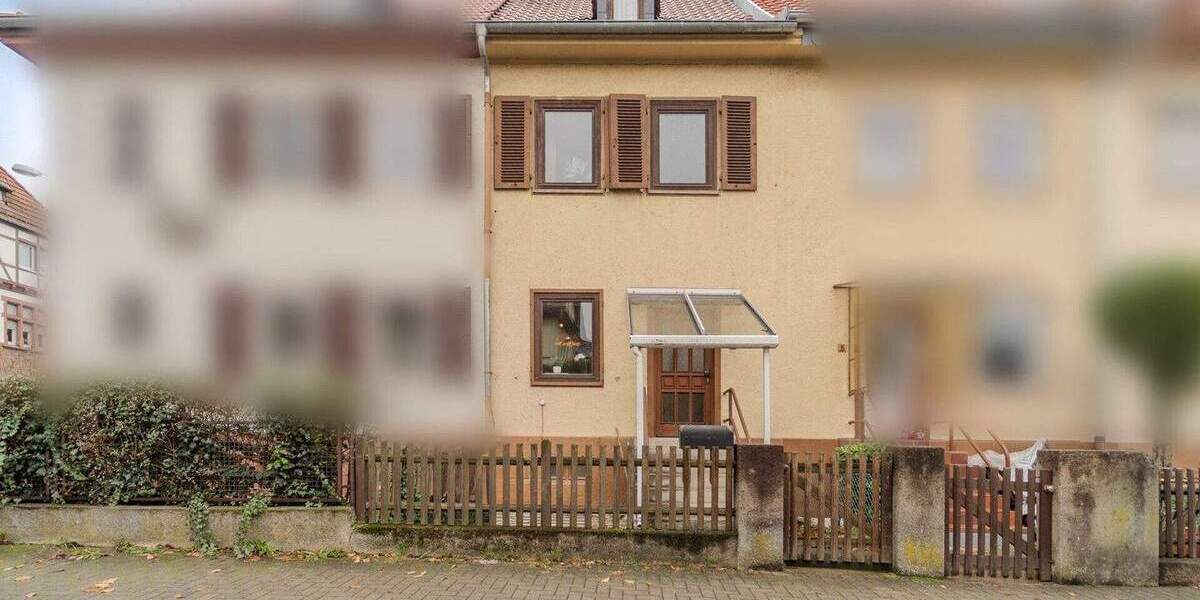 Reihenmittelhaus Worms Innenstadt - 4 Zimmer, 95 m&sup2;, 245.000&euro; | Angebot:25730926
