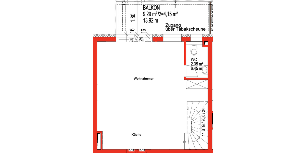 Etagenwohnung Mannheim Seckenheim - 4 Zimmer, 110 m&sup2;, 1.180&euro; | Angebot:26109815