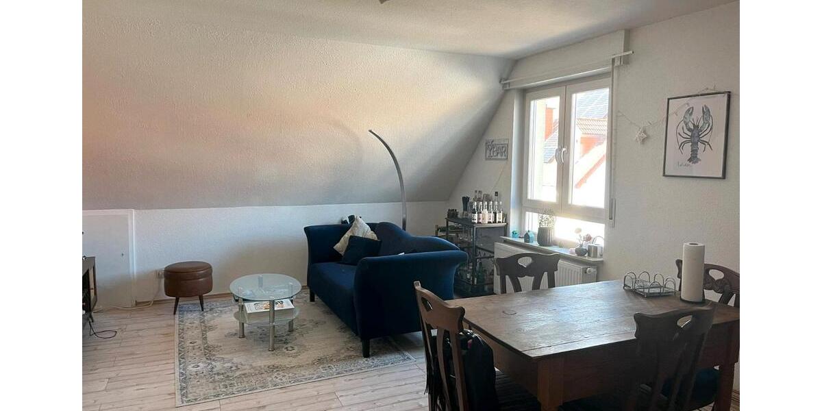 Dachgeschoßwohnung Bammental - 1.5 Zimmer, 60 m&sup2;, 800&euro; | Angebot:25446950