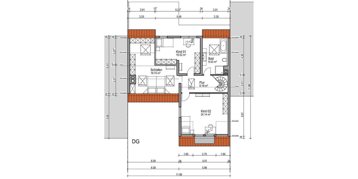 Etagenwohnung Schriesheim - 5 Zimmer, 197 m&sup2;, 2.300&euro; | Angebot:26545588
