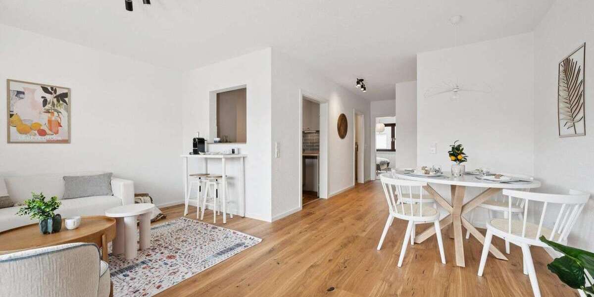 Etagenwohnung Mannheim Niederfeld - 2 Zimmer, 52 m&sup2;, 238.000&euro; | Angebot:27069044