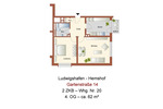 Etagenwohnung Ludwigshafen am Rhein Ludwigshafen-Hemshof - 2 Zimmer, 62 m&sup2;, 650&euro; | Angebot:25362438
