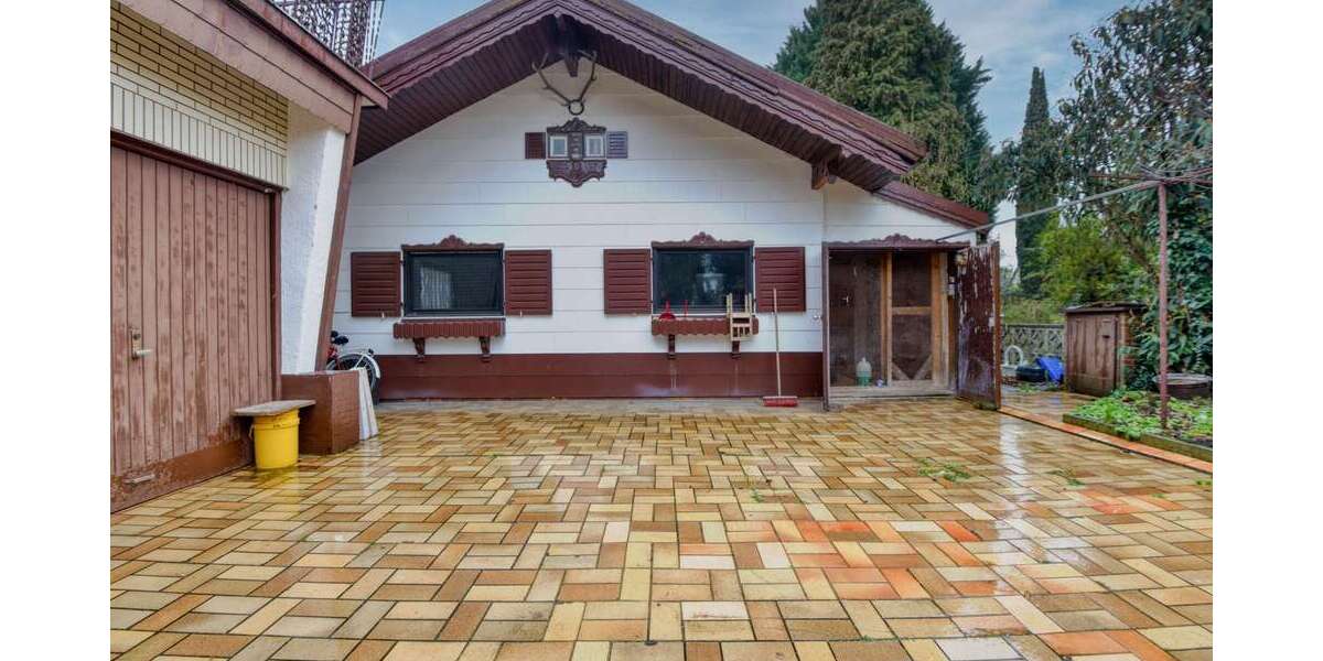 Idyllisches DHH mit Sanierungspotential in ruhiger & zentraler Lage Zusätzliches Hinterhaus inkl. - Doppelhaushälfte Ludwigshafen am Rhein Mundenheim | Angebot:25957079