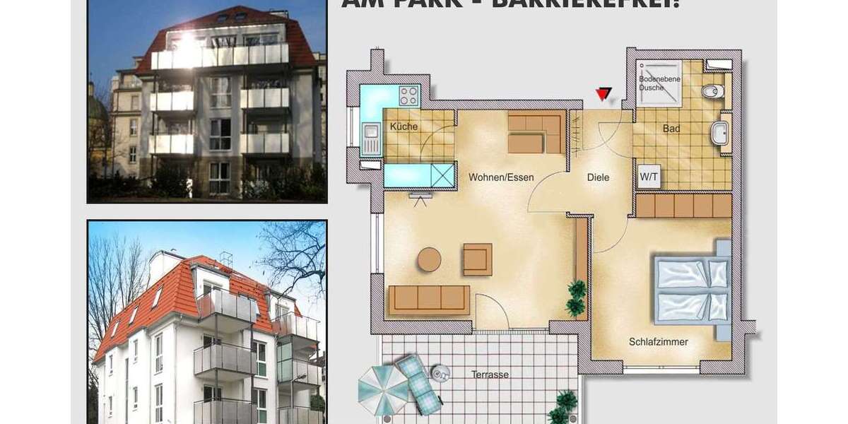 Etagenwohnung Mannheim Fahrlach - 2 Zimmer, 62 m&sup2;, 370.000&euro; | Angebot:25374795