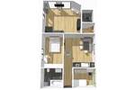 Etagenwohnung Mannheim Neckarstadt - 4 Zimmer, 82 m&sup2;, 1.035&euro; | Angebot:26885005