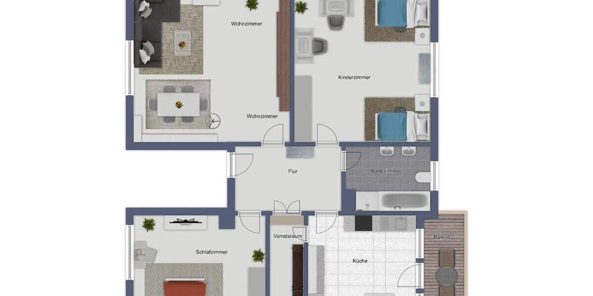 Etagenwohnung Mannheim Neuostheim - 3 Zimmer, 109 m&sup2;, 390.000&euro; | Angebot:25730929