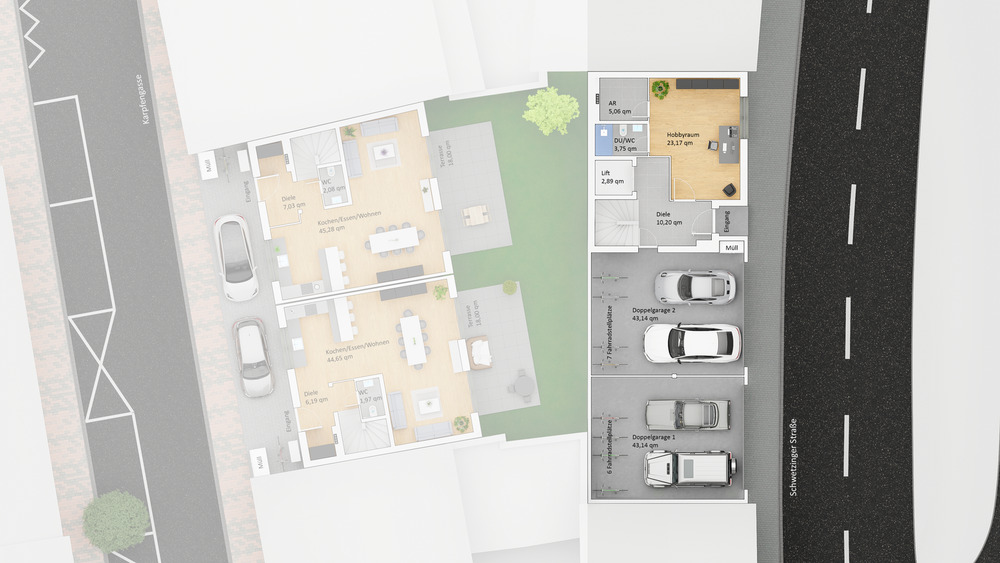 Mehrfamilienhaus, Wohnhaus Brühl - 7 Zimmer, 250 m&sup2;, 1.350.000&euro; | Angebot:25796528