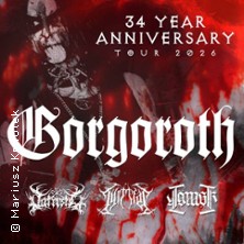 Gorgoroth - 34 Year Anniversary Tour 2026 20.03.2026 MS CONNEXION COMPLEX