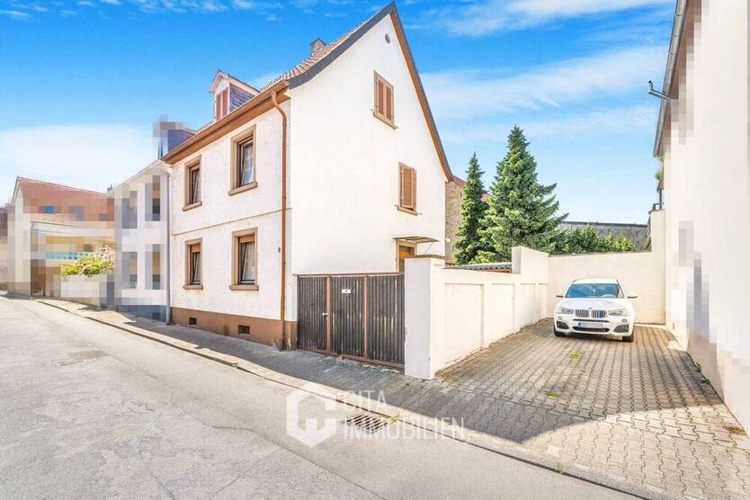 Sanierungsbedürftige DHH in Worms-Neuhausen - 150?m² Wfl., 428?m² Grdst., leerstehend