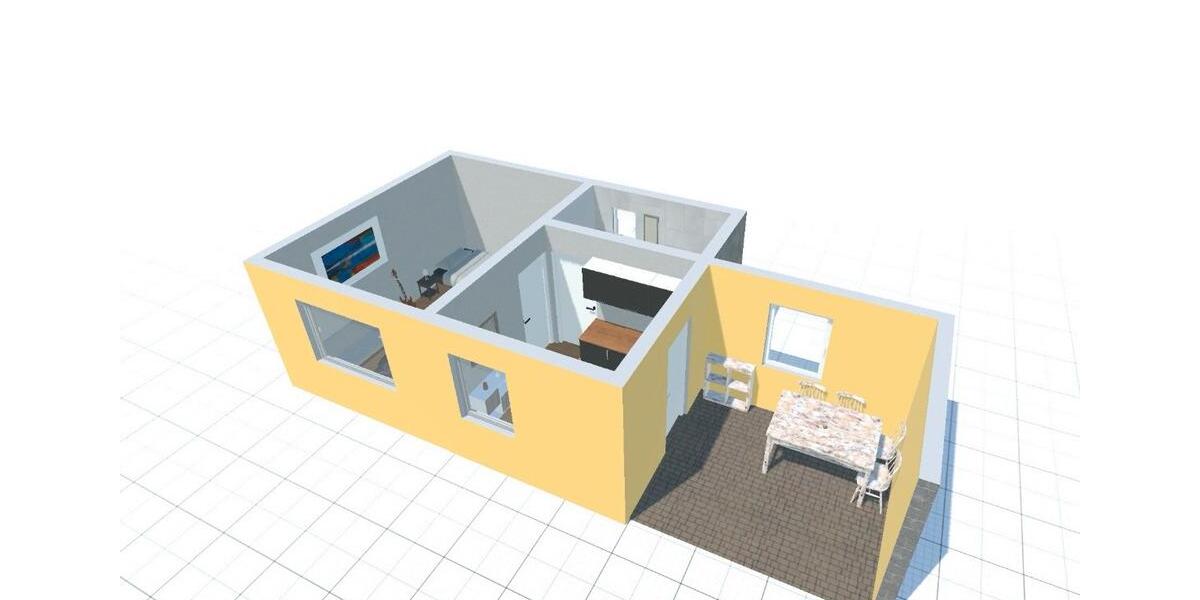 Erdgeschoßwohnung Waghäusel - 1 Zimmer, 28 m&sup2;, 500&euro; | Angebot:24919566