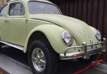 VW Käfer auf Kübelwagen Chassis