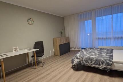 33qm Studio Wohnung mit Balkon u. Möbel in LU-Mundenheim 1 zimmer