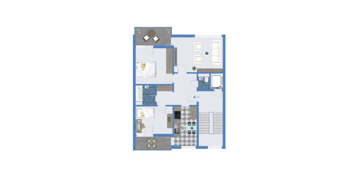 **Schöne Dreiraumwohnung mit zwei Balkonen KAUFEN statt mieten!!*** 3 zimmer