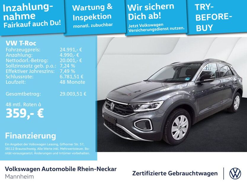 VW T-Roc 24.041 km 24.991 € Mannheim 68309