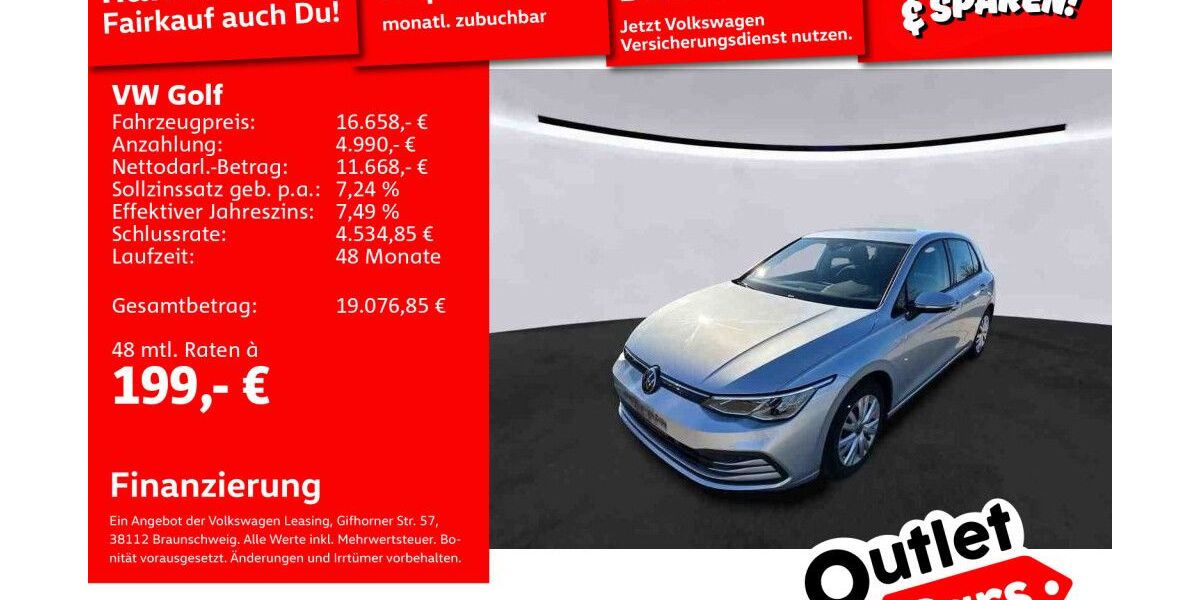 VW Golf 114.515 km 16.491 &euro; Mannheim 68309
