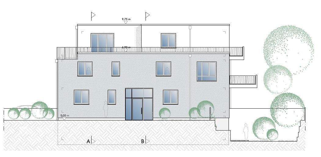 Etagenwohnung Wiesloch Baiertal - 2 Zimmer, 57 m&sup2;, 280.000&euro; | Angebot:24916373