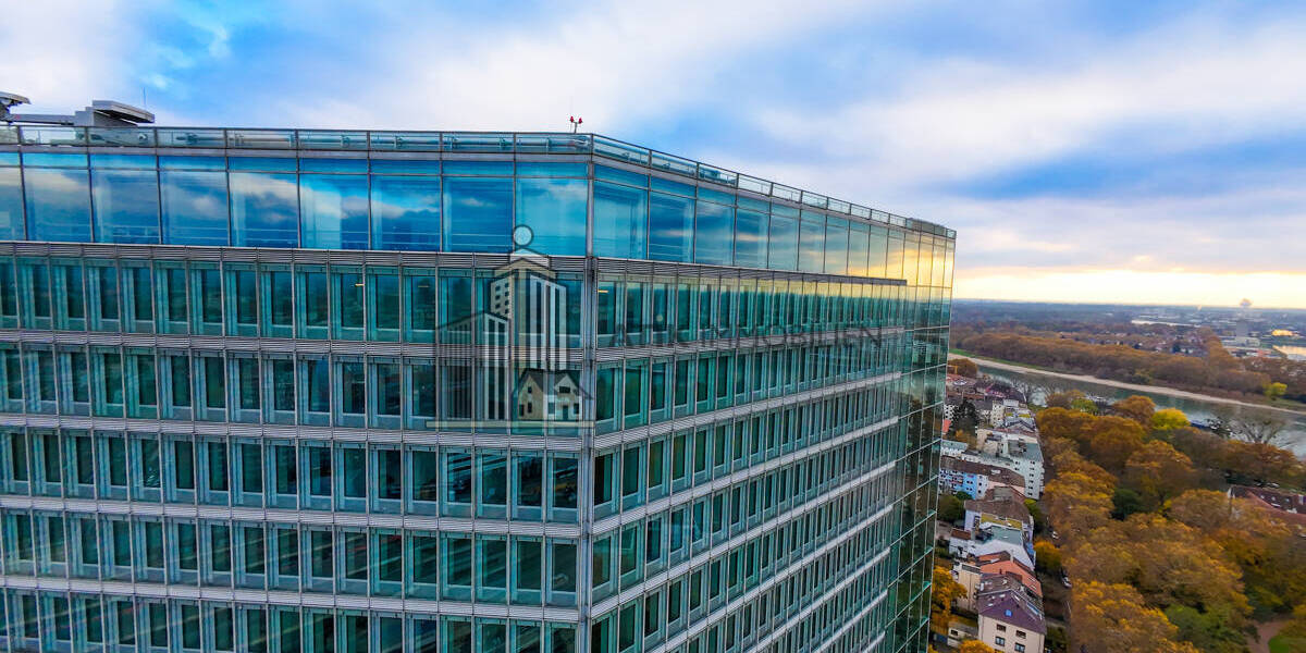 ATIK: Exklusivität mit atemberaubendem Panorama - Repräsentative Büroflächen im Victoria-Turm - Gewerbeobjekt Mannheim / Lindenhof Lindenhof | Angebot:26267252