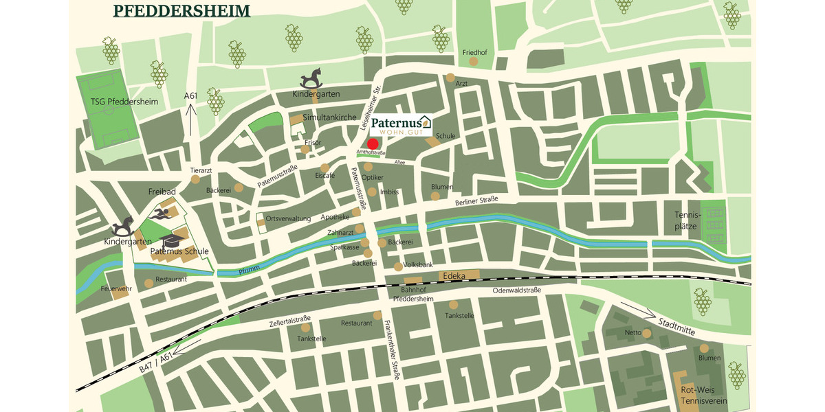 Etagenwohnung Worms Pfeddersheim - 4 Zimmer, 88 m&sup2;, 472.000&euro; | Angebot:26258135