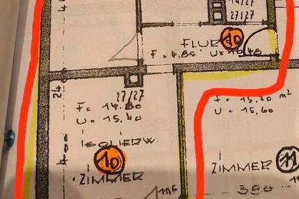 helle 2 Zimmer Wohnung Dachterrasse Balkon Almenhof Mannheim 1 zimmer