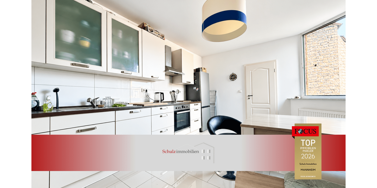 Etagenwohnung Mannheim Herzogenried - 4 Zimmer, 116 m&sup2;, 339.000&euro; | Angebot:27480961
