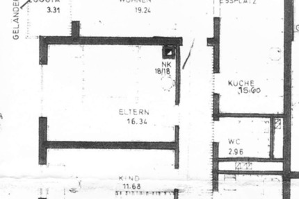Attraktive 4 Zimmer Wohnung in ruhiger Lage 4 zimmer