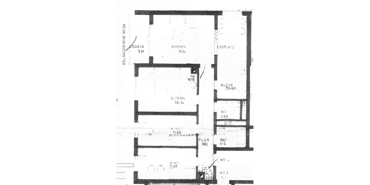 Attraktive 4 Zimmer Wohnung in ruhiger Lage 4 zimmer
