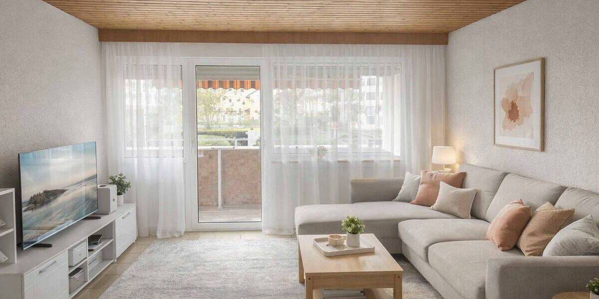 Etagenwohnung Mannheim Käfertal - 4 Zimmer, 103 m&sup2;, 299.000&euro; | Angebot:26141613