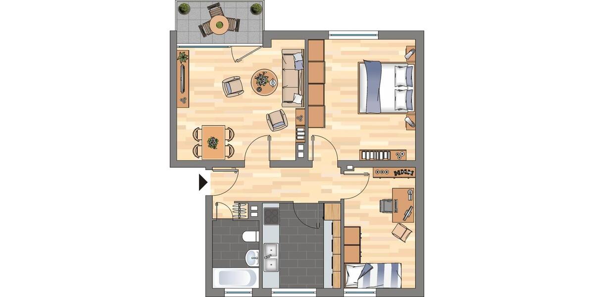 3-Zimmer-Wohnung in Grünstadt 3 zimmer