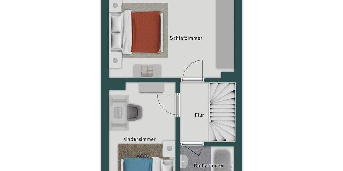 Reihenmittelhaus Worms Innenstadt - 4 Zimmer, 95 m&sup2;, 245.000&euro; | Angebot:25730926