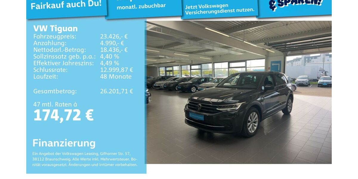 VW Tiguan 91.224 km 23.192 &euro; Mannheim 68309
