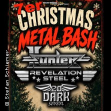 Christmas Metal Bash 2027 - Hunter, Revelation Steel, 20 Dark Seven 29.12.2026 7er Club Mannheim