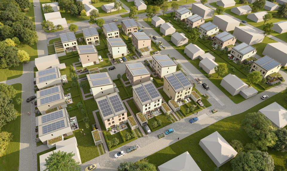 Miete statt Kauf: Moderne Neubau-Doppelhaushälfte mit Garten in Biblis ab sofort zur Vermietung 4.5 zimmer