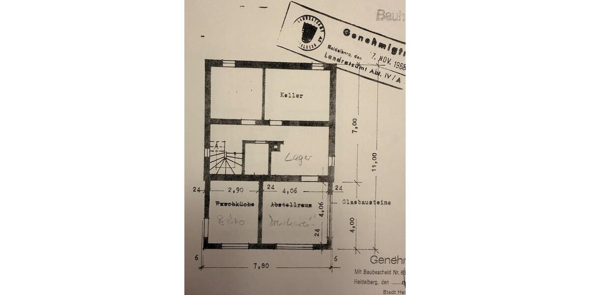 Mehrfamilienhaus, Wohnhaus Heidelberg Peterstal - 7 Zimmer, 135 m&sup2;, 399.000&euro; | Angebot:24654841