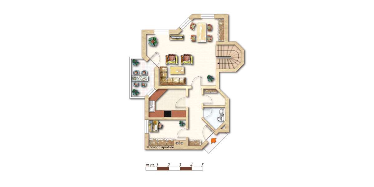 Etagenwohnung Laudenbach - 5 Zimmer, 96 m&sup2;, 284.500&euro; | Angebot:25970212