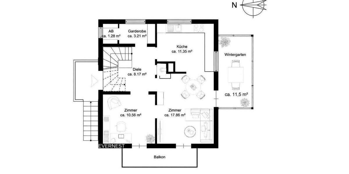 Einfamilienhaus Heidelberg Rohrbach - 4 Zimmer, 103 m&sup2;, 719.000&euro; | Angebot:25738465